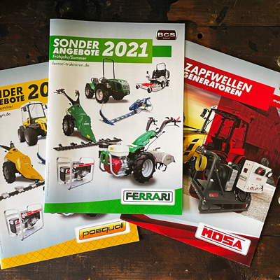 Sonderangebote Ferrari Traktoren, Pasquali & Mosa